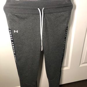 Grey Under Armour joggers